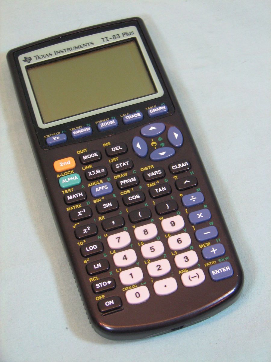 Texas Instruments TI 83 Graphing Calculator TI83  24 hrs 