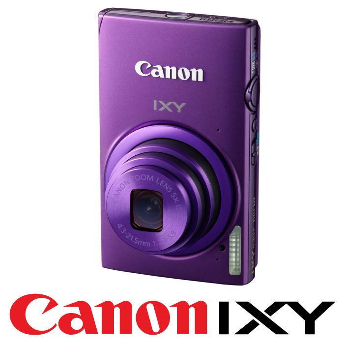 New Boxed Canon IXY 430F IXUS 245 HS Digital Camera Wi Fi Purple 