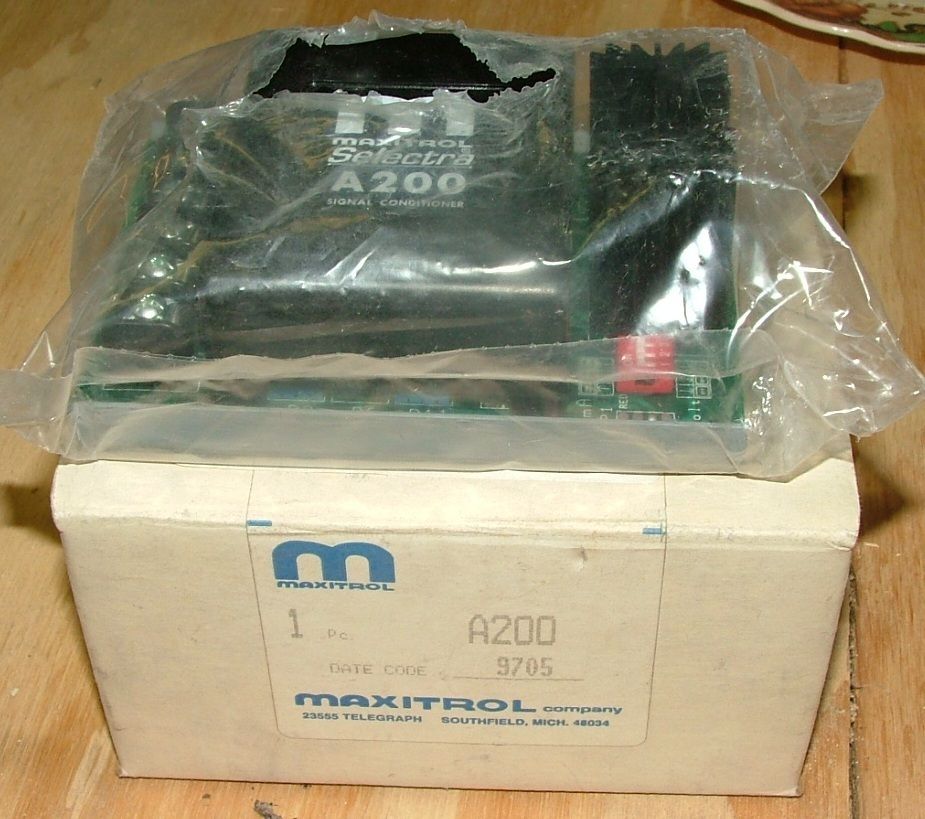  Maxitrol Selectra A200 Signal Conditioner