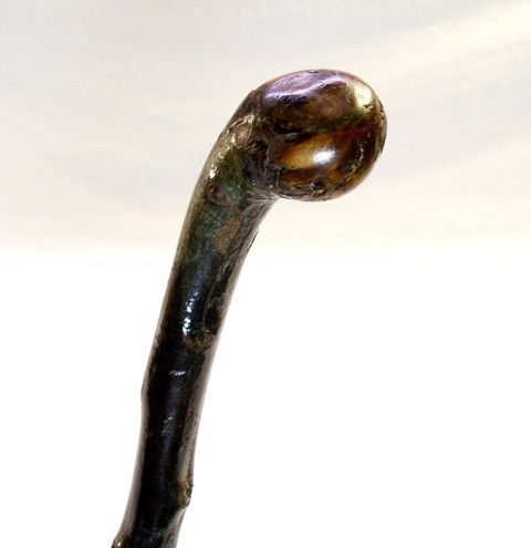   Natural Irish Blackthorn Shillelagh Walking Stick Cane Great Burl Top