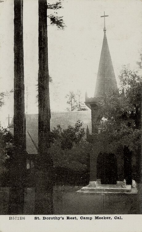 1909 Camp Meeker CA Russian River Resort Town Near Monte Rio Sonoma Co 