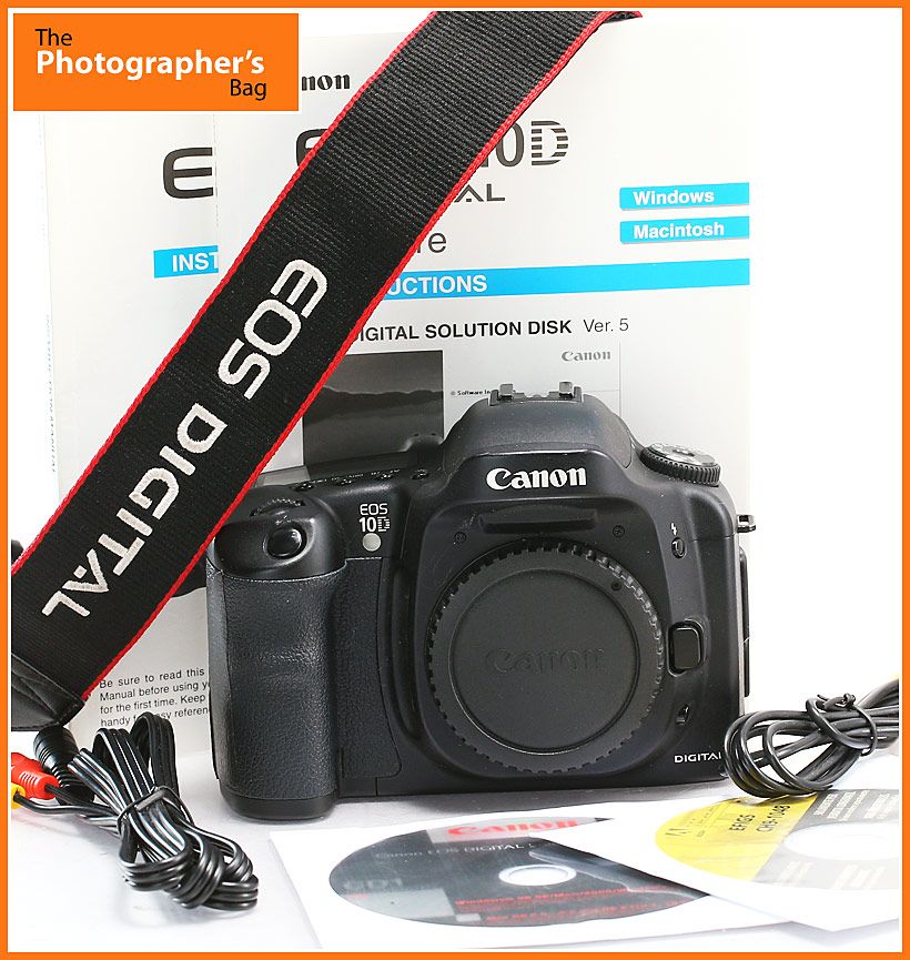 Canon EOS 10D Digital SLR Camera Body and Battery Free UK Postage 