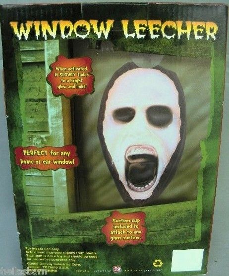 Halloween Lighted Window Leecher Decoration Prop Light