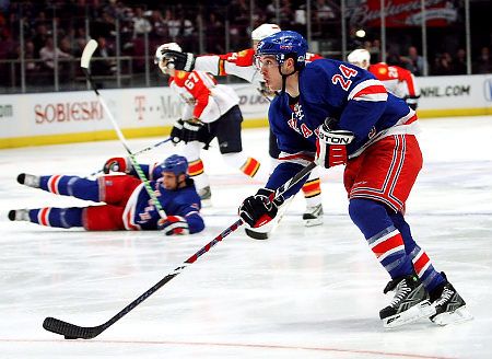 Callahan Pro Stock Return New York Rangers Reebok 9K Skates Game Worn 