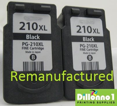 PK PG 210XL PG210XL Black Ink High Yield Cartridge Fits Canon iP2702 