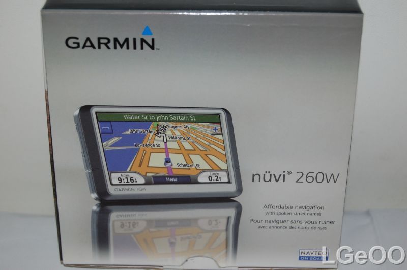 Garmin Nuvi 260W Automotive GPS Receiver Car Navigation