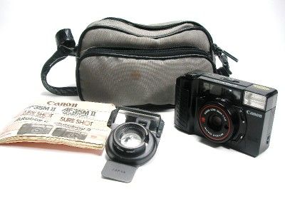 canon sure shot auto focus 38mm 1 2 8 film camera