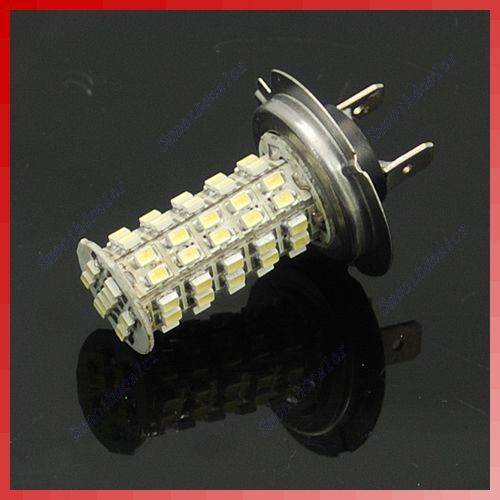 White Bulbs H7 Car 68LED SMD Fog Light Lamps Headlight