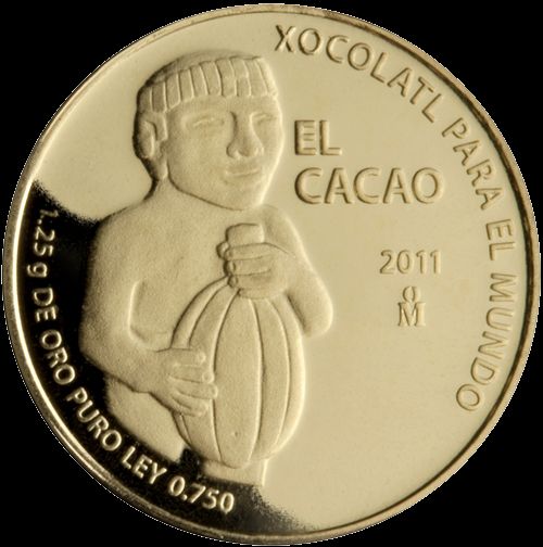 Cultural Fusion of Mexico Smallest Gold Coins in The World Limited 