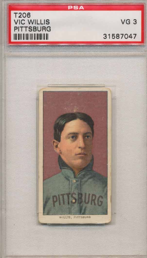 1909 t206 502 willis pittsburgh psa 3