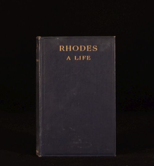 1928 Rhodes A Life J G McDonald Biography Cecil Rhodes