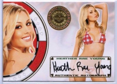 Lot of 6 Cassandra Heather Rae Holley 2012 Benchwarmer Auto Signature 