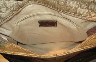 Carryland Gold CL Handbag or Purse Brown Leather