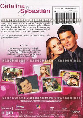 Catalina Y Sebastian Telenovela 3 DVD Telenovelas Novela Novelas 