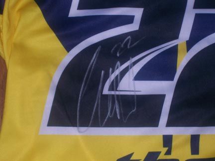 Chad Reed Signed Thor Core Premium Custom Jersey 22