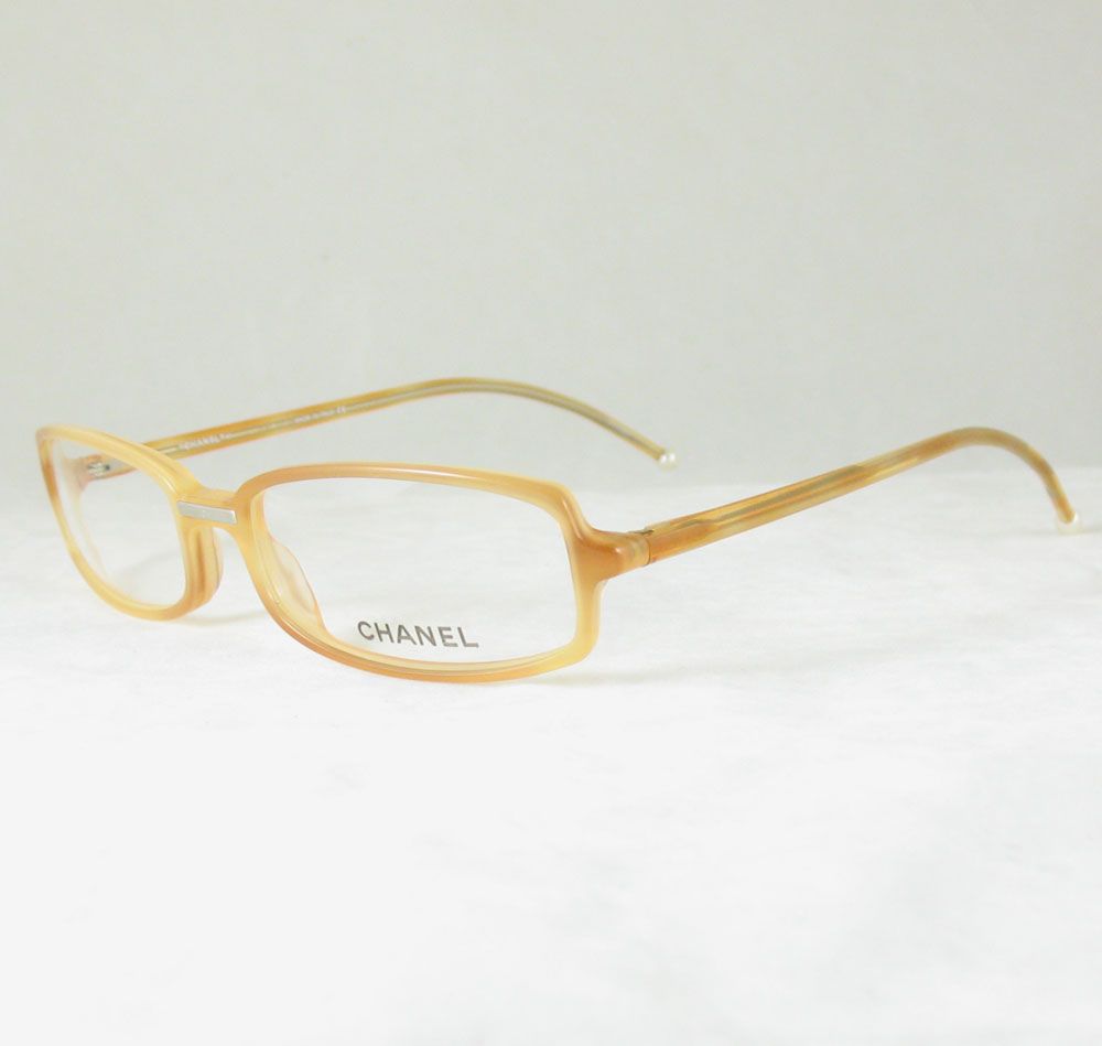 Authentic Chanel 3044H Eyeglasses Frame Made in Italy 54 17 135 Pearl 