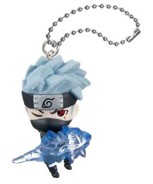 Naruto Shippuuden Chakra Swing Kakashi Strap Figure New