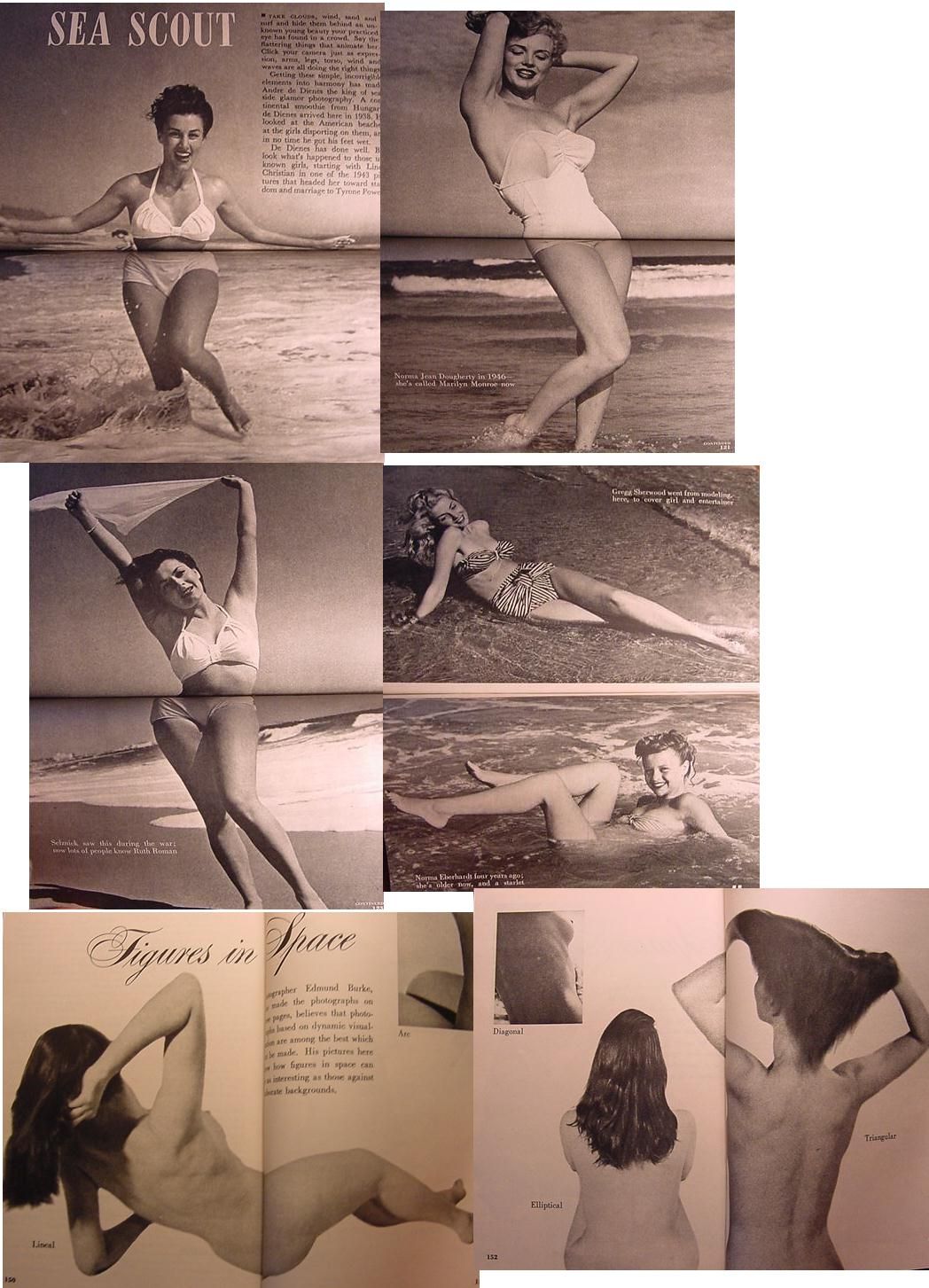 Pageant April 1952 Charles Lindbergh Andre de Dienes