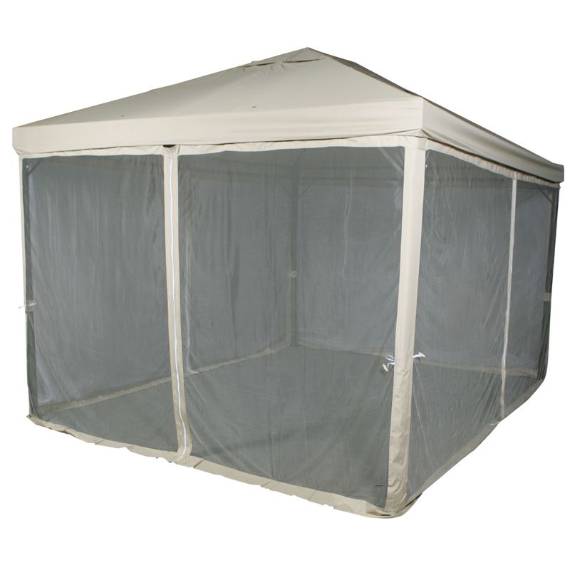 10 x 12 charlestown gazebo with mosquito netting brand new