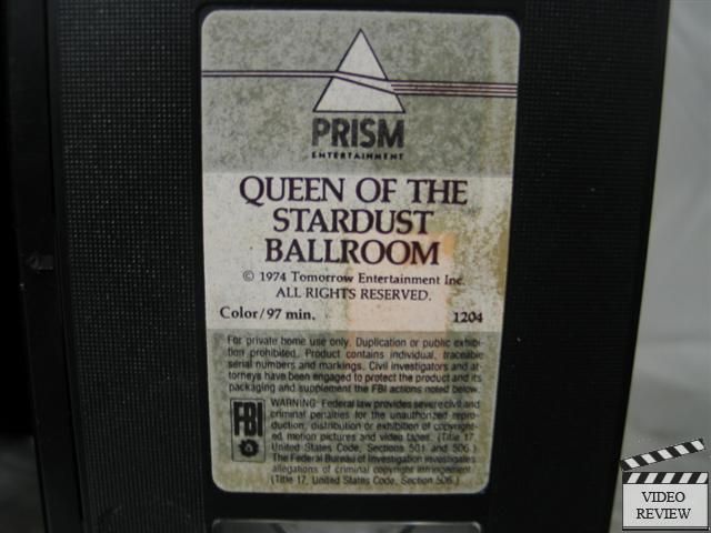 Queen of The Stardust Ballroom VHS Maureen Stapleton