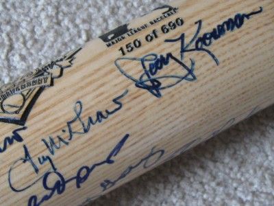   NY Amazin Mets Signed Bat 32 Seaver Ryan Berra McGraw JSA LOA