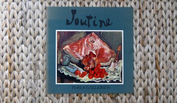   Art Catalog on Jewish Expressionist Oil Painter Chaim Soutine