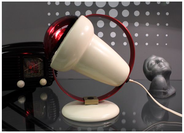   `50 Red Wall Desk Lamp Charlotte Perriand Lampe Bauhaus ÈRE