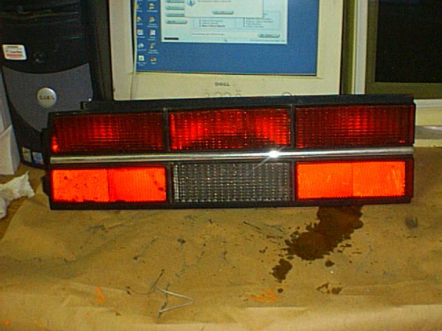 84 85 1984 1985 Chevrolet Celebrity LR Taillight