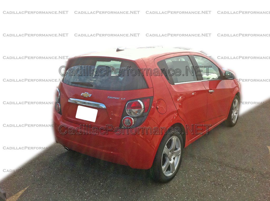 2012 Chevrolet Sonic Polished Muffler Exhaust Tip