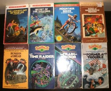 Lot of 40 Choose Your Own Adventure D D Endless Quest Twistaplot 