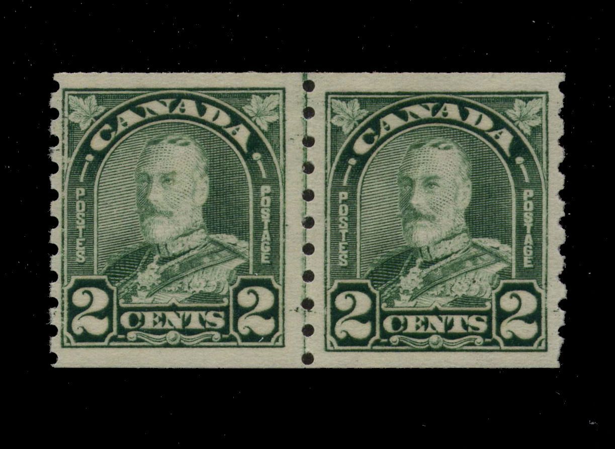 Canada 180 SG 306 MNH F 2c Cockeyed King [4015] CV=$75.00 Pair