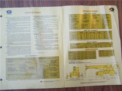 Grove RT65S 35 Ton Rough Terrain Crane Brochure