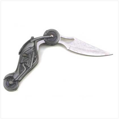 motorcyle chopper pocket knife