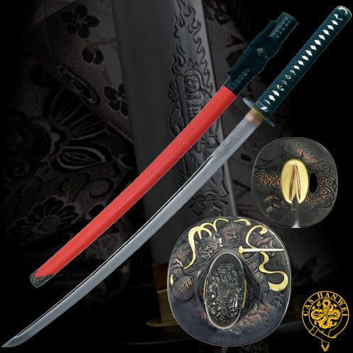 Paul Chen Hanwei CAS Iberia Kami Katana Sword PC1201 New