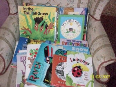 HUGE LOT (62 CHILDRENS 100% SCHOLASTIC READERS CALDECOTT AWARD BOOKS 