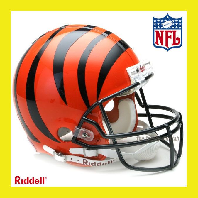 CINCINNATI BENGALS ON FIELD AUTHENTIC PROLINE FOOTBALL HELMET by