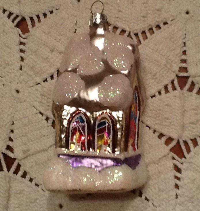 Christopher Radko Church Christmas Ornament