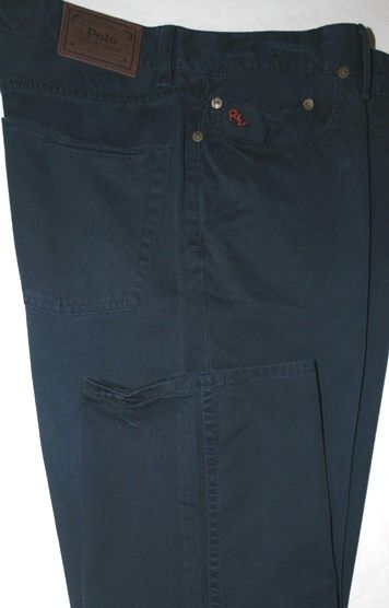  Lauren 36 30 36 32 36 34 38 30 Navy 5 Pocket Jean Style Chino