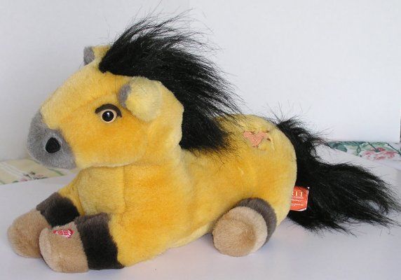 Spirit Stallion of The Cimarron Soft Plush Horse Moves Head Neighs