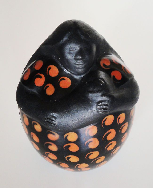 Handmade Clay Pottery Chulucanas Peru Maneno Mama