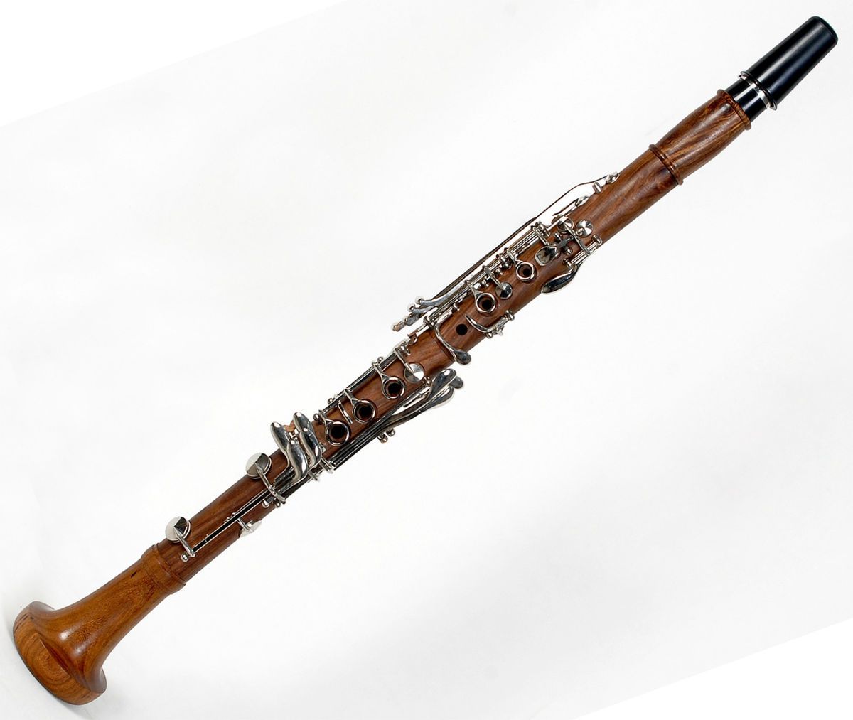 BB Clarinet Clarinet in BB Key Boehm System Wooden Clarinet Barrel and