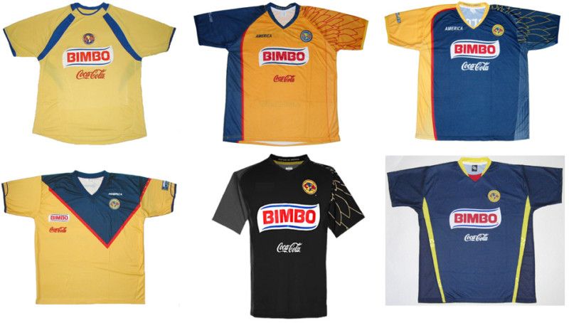 Club America Mexico Futbol Soccer Jersey Home Away 3rd