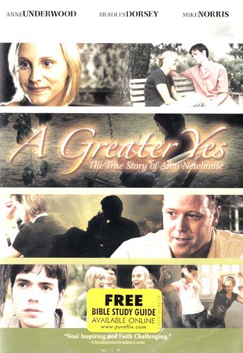 New SEALED Christian Inspirational DVD A Greater Yes True Story of Amy