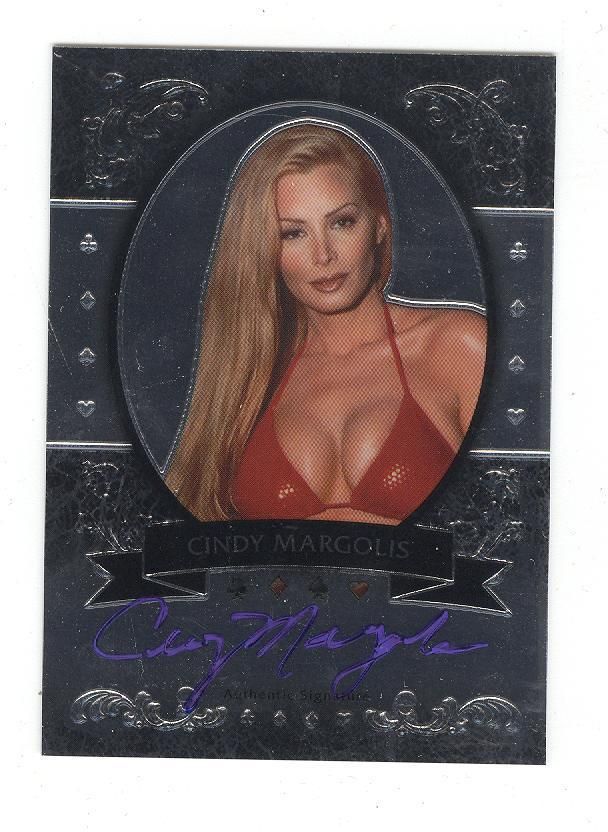 Cindy Margolis 2011 Leaf Texas HoldEm Metal Poker Stars Auto