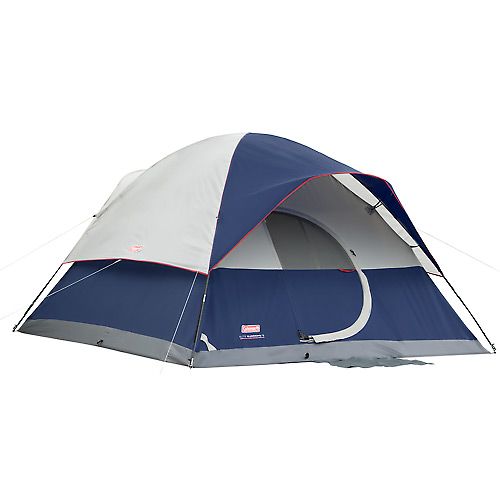 New Coleman Camping Elite Sundome 6 Person Tent 2 Rooms