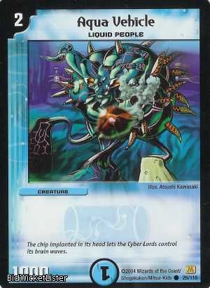 DM # 26 Aqua Vehicle (C) DuelMasters Card ENGLISH