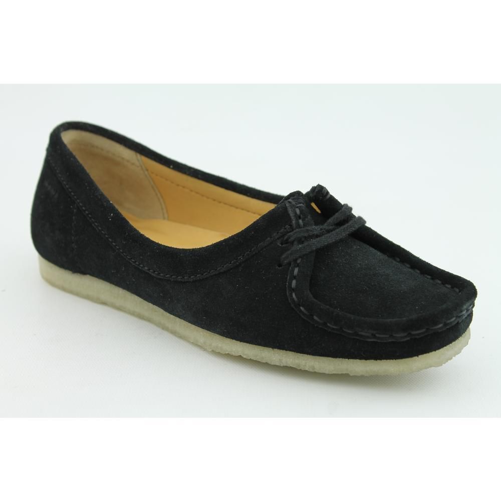 Clarks Originals Wallabee Chic Womens Size 8 5 Black Regular Suede