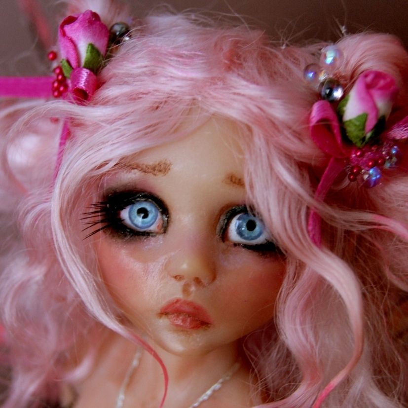 OOAK Fairy Fantasy Art Doll Pepper by Esmeralda Gonzalez Doll Tears