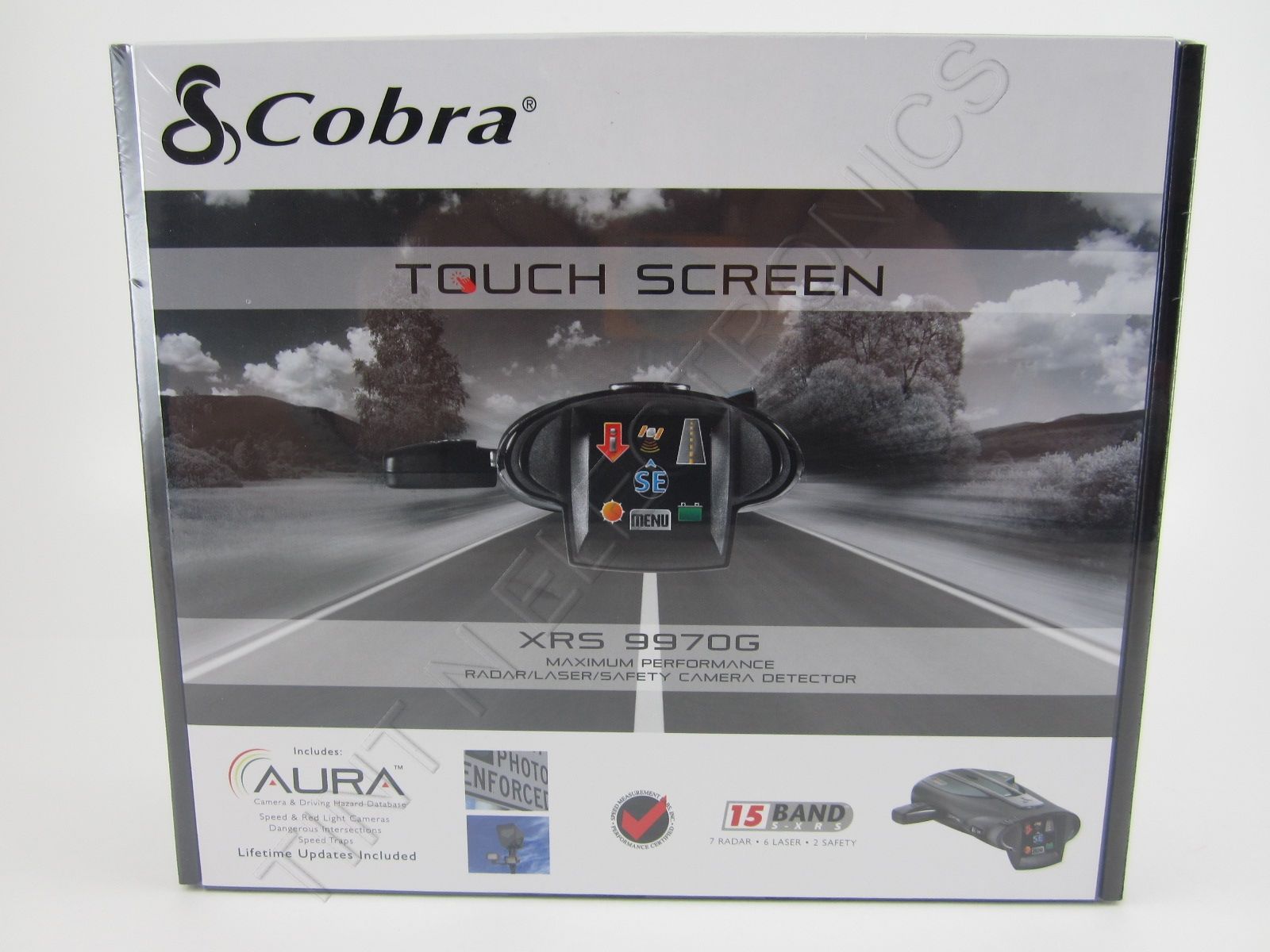 Cobra XRS 9970G Digital Radar Laser Detector with Touchscreen Display