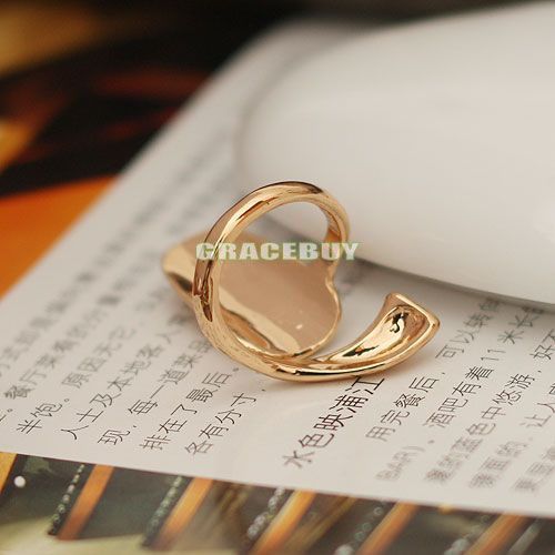 Fashion Shiny Animal Rhinestone Fingernail Ring / Nail Ring in